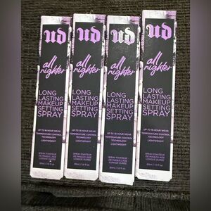 4!! Urban Decay All Nighter Long-Lasting Makeup Setting Sprays - 1.0 fl oz